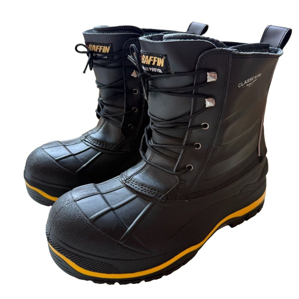 Baffin Polar Proven Insulated Snow Boots Men’s Size 15 Classic Alaska Heavy Duty